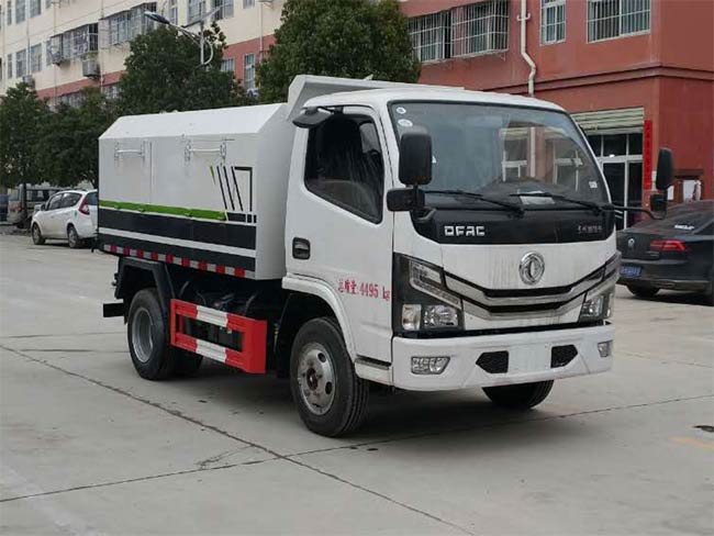東風小多利卡廂式垃圾車