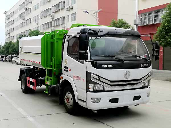 東風多利卡自裝卸式垃圾車